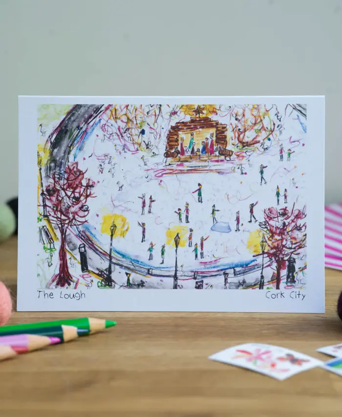 The Lough, Cork City, Greeting Card